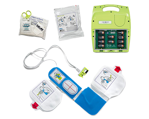 Desfibrilador Externo Automático AED PLUS® + acessórios